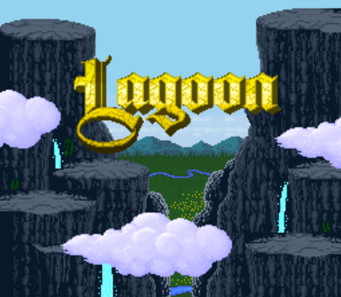 Lagoon Title screen